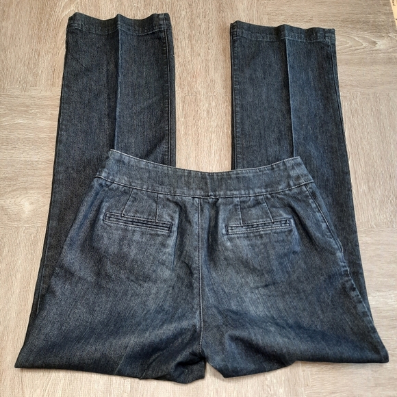Chicos Platinum Dark Wash Jeans - Picture 3 of 6